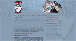 Desktop Screenshot of husky-siberien.net